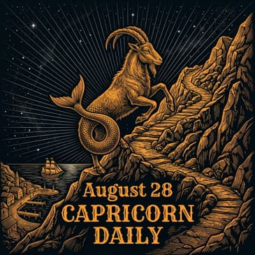 Friday, August 28, 2026 Capricorn Horoscope Today