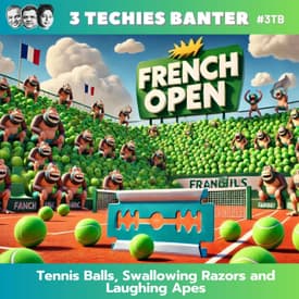 3TB Shorts 21: Tennis Balls, Swallowing Razors and Laughing Apes