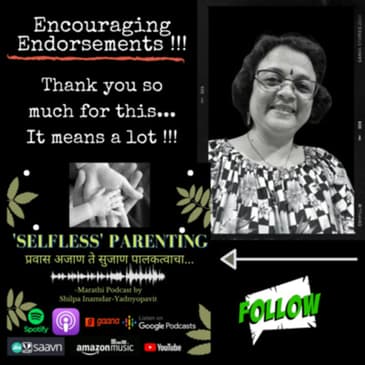 Encouraging Endorsements series - Shubhangi Khasnis
