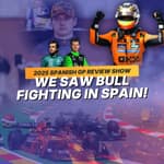 Max Verstappen Mario Kart-ing to the chequered flag | F1 2025 #SpanishGP Review Show