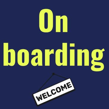 Designing an onboarding process