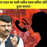 Shivsena सांसद Sanjay Raut का एक महिला के साथ गाली गलौज वाला कथित Audio हुआ Viral