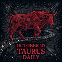 Tuesday, October 27, 2026 Taurus Horoscope Today