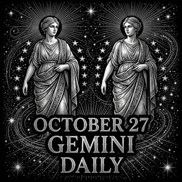 Tuesday, October 27, 2026 Gemini Horoscope Today