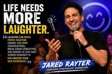 How Laughter, Inclusion, and Resilience Can Transform Lives | Jared Rayter