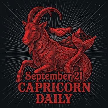 Monday, September 21, 2026 Capricorn Horoscope Today