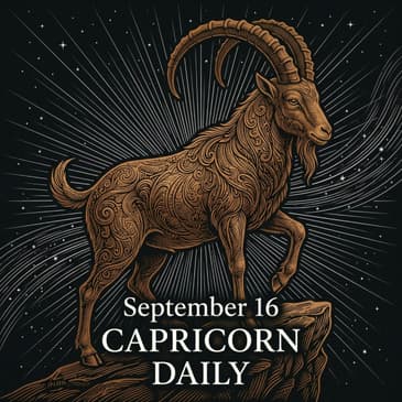 Wednesday, September 16, 2026 Capricorn Horoscope Today