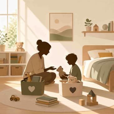 2990: [Part 2] 10 Decluttering Skills Every Parent Needs by Sandy Kreps with Becoming Minimalist on Decluttering As A Parent
