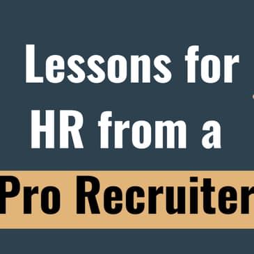 Recruiting tips - Lessons for HR