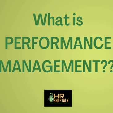 Performance Management