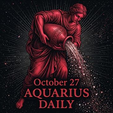 Tuesday, October 27, 2026 Aquarius Horoscope Today
