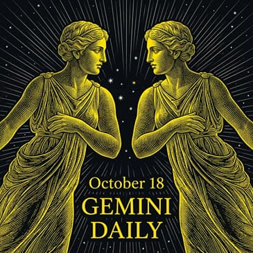 Sunday, October 18, 2026 Gemini Horoscope Today