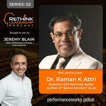 S02E08: Speed Matters! Creating a speed-savvy culture and ecosystem to fuel success