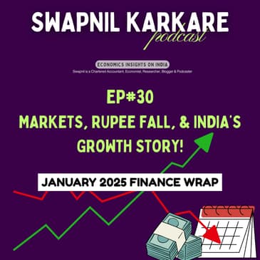 January 2025 Finance Wrap: Markets, Rupee Fall, & India’s Growth Story!