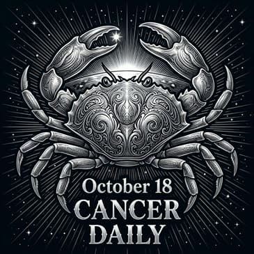Sunday, October 18, 2026 Cancer Horoscope Today