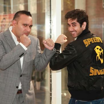 Ep 36 Speedy Singhs/BreakAway Q&A with Russell Peters, Vinay Virmani and Ghuggi