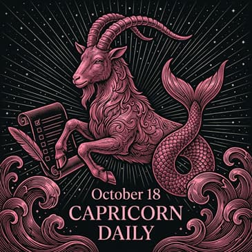 Sunday, October 18, 2026 Capricorn Horoscope Today