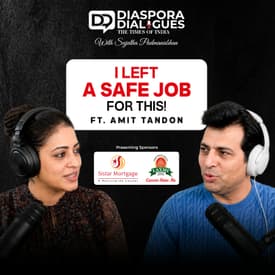 Amit Tandon on Why Passion Needs Financial Security | Diaspora Dialogues