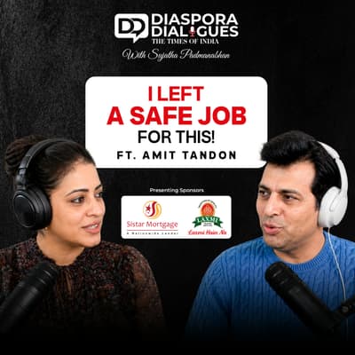 Amit Tandon on Why Passion Needs Financial Security | Diaspora Dialogues