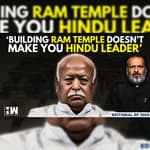 Editorial with Sujit Nair | ‘Building Ram Temple Doesn’t Make You A Hindu Leader’: Mohan Bhagwat