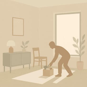 3848: How to Declutter Slowly and Easily (Without the Stress) by Kalen Bruce of Freedom Sprout on Simple Decluttering Habits