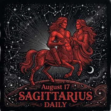 Monday, August 17, 2026 Sagittarius Horoscope Today
