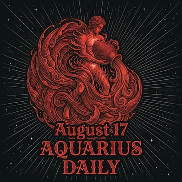 Monday, August 17, 2026 Aquarius Horoscope Today