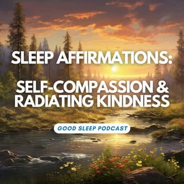 WITH MUSIC - Embrace Your Grace: Nighttime Affirmations for Self-Compassion & Radiating Kindness
