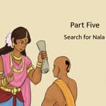 The fifth part of the story of Nala Damayanti