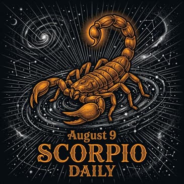 Sunday, August 9, 2026 Scorpio Horoscope Today
