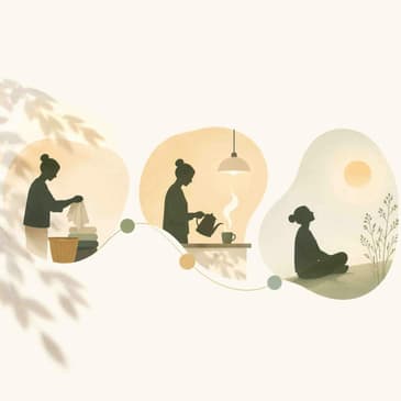 2984: The In-Between: Learning to Live in the Big Little Moments by Rose Lounsbury on Appreciating Small Moments