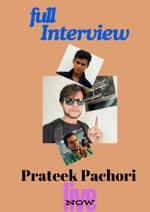 In Conversation with Actor Prateek Pachori | Sajeev Sarathie| Deepika Bhatia