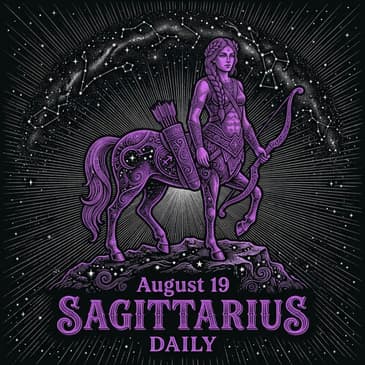 Wednesday, August 19, 2026 Sagittarius Horoscope Today