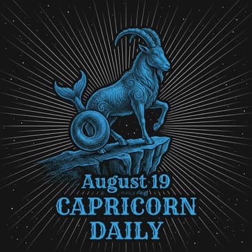 Wednesday, August 19, 2026 Capricorn Horoscope Today