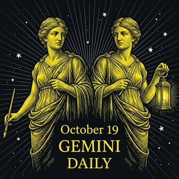 Monday, October 19, 2026 Gemini Horoscope Today