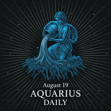 Wednesday, August 19, 2026 Aquarius Horoscope Today