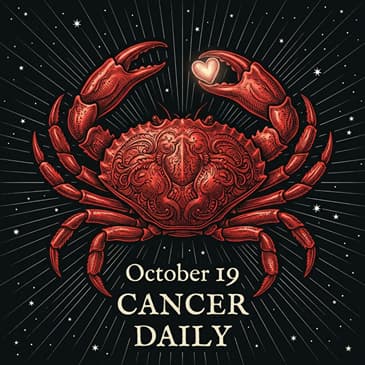 Monday, October 19, 2026 Cancer Horoscope Today