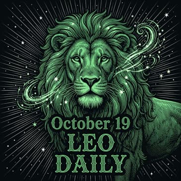 Monday, October 19, 2026 Leo Horoscope Today