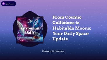 From Cosmic Collisions to Habitable Moons: Your Daily Space Update
