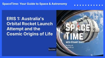 ERIS 1: Australia’s Orbital Rocket Launch Attempt and the Cosmic Origins of Life
