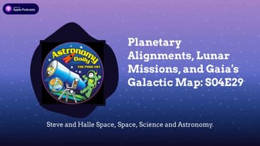 Planetary Alignments, Lunar Missions, and Gaia’s Galactic Map: S04E29