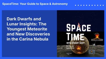 Dark Dwarfs and Lunar Insights: The Youngest Meteorite and New Discoveries in the Carina Nebula