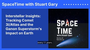 Interstellar Insights: Tracking Comet 3I/Atlas and the Ganon Superstorm’s Impact on Earth