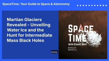 Martian Glaciers Revealed - Unveiling Water Ice and the Hunt for Intermediate Mass Black Holes