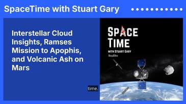 Interstellar Cloud Insights, Ramses Mission to Apophis, and Volcanic Ash on Mars