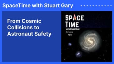 From Cosmic Collisions to Astronaut Safety