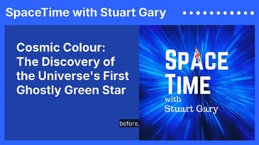 Cosmic Colour: The Discovery of the Universe’s First Ghostly Green Star