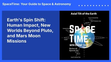 Earth’s Spin Shift: Human Impact, New Worlds Beyond Pluto, and Mars Moon Missions
