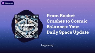 From Rocket Crashes to Cosmic Balances: Your Daily Space Update