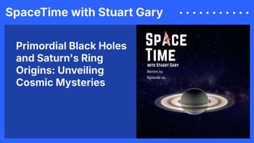 Primordial Black Holes and Saturn’s Ring Origins: Unveiling Cosmic Mysteries